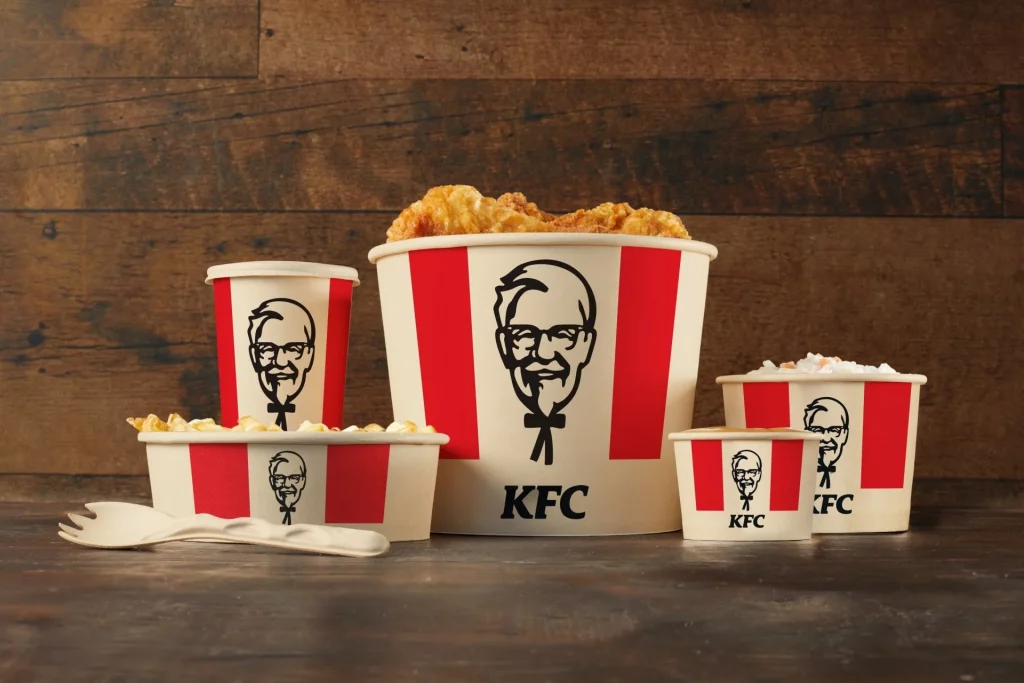 KFC bucket and sides
