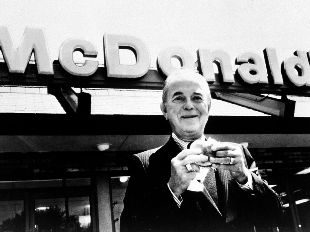 Ray Kroc Launching McDonald's