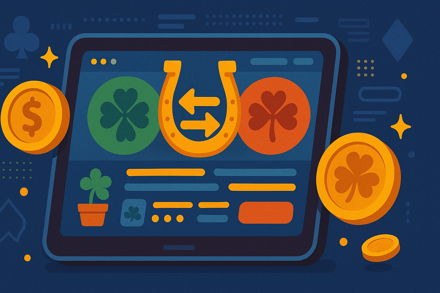 lucky exchange interface
