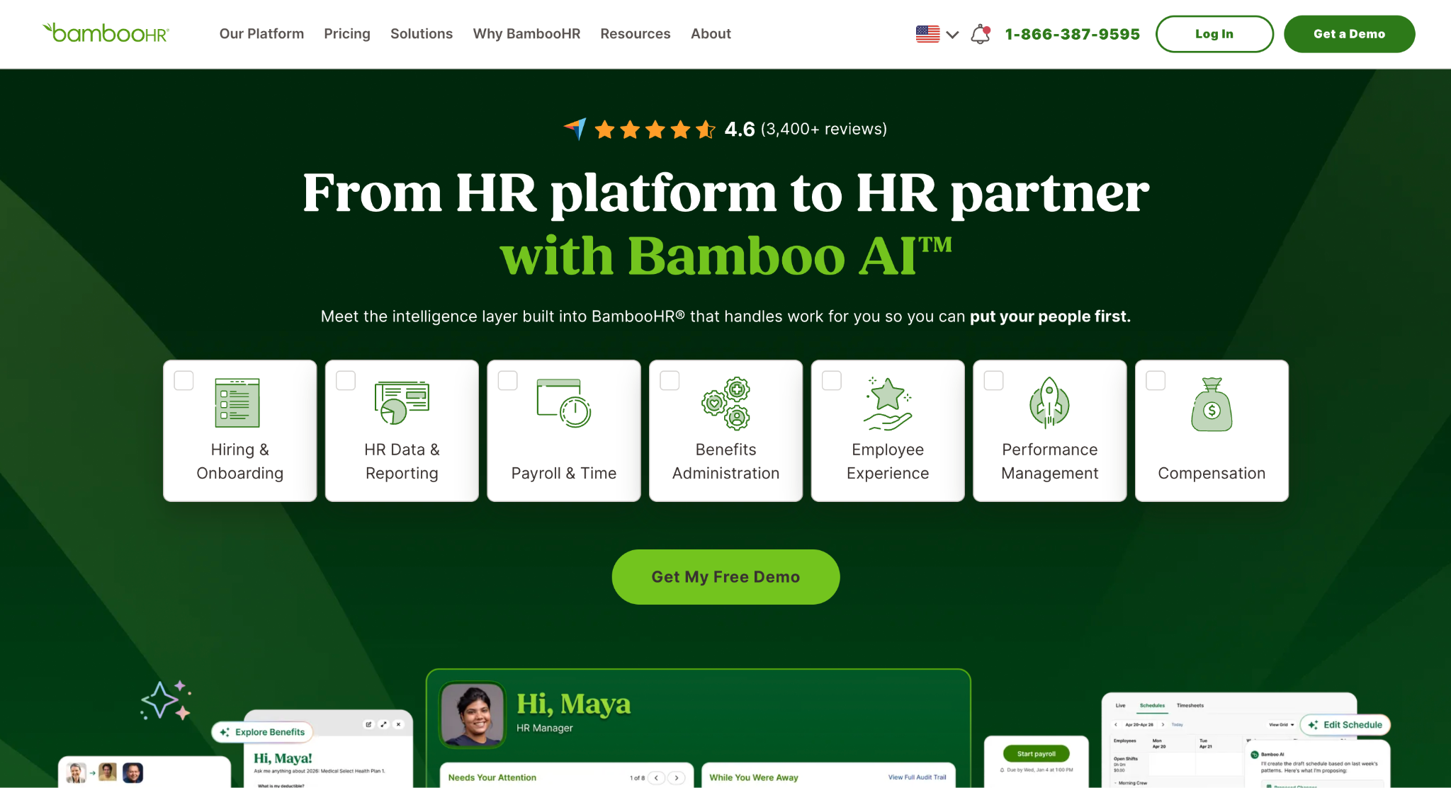 BambooHR Screenshot