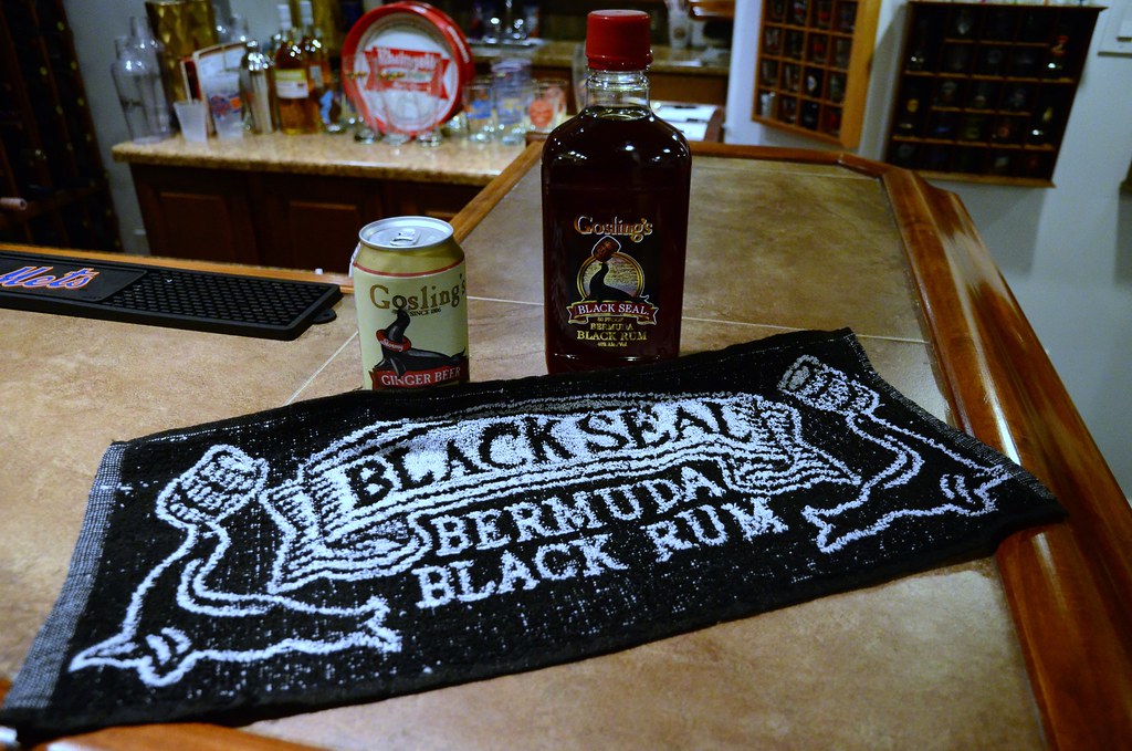 The Black Seal Bar Towel