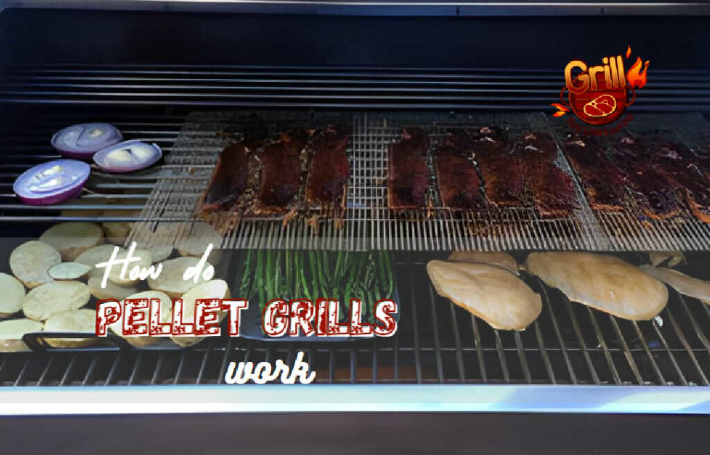 How do pellet grills work