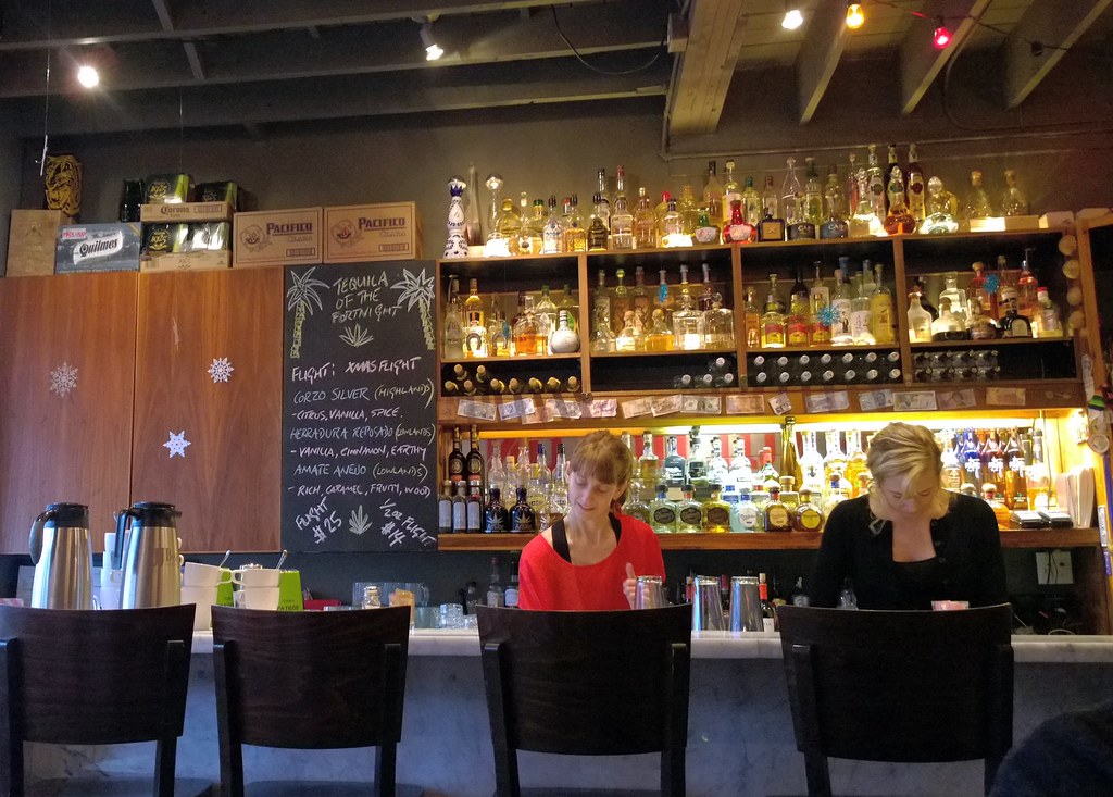 The bar at El Camino's on Main