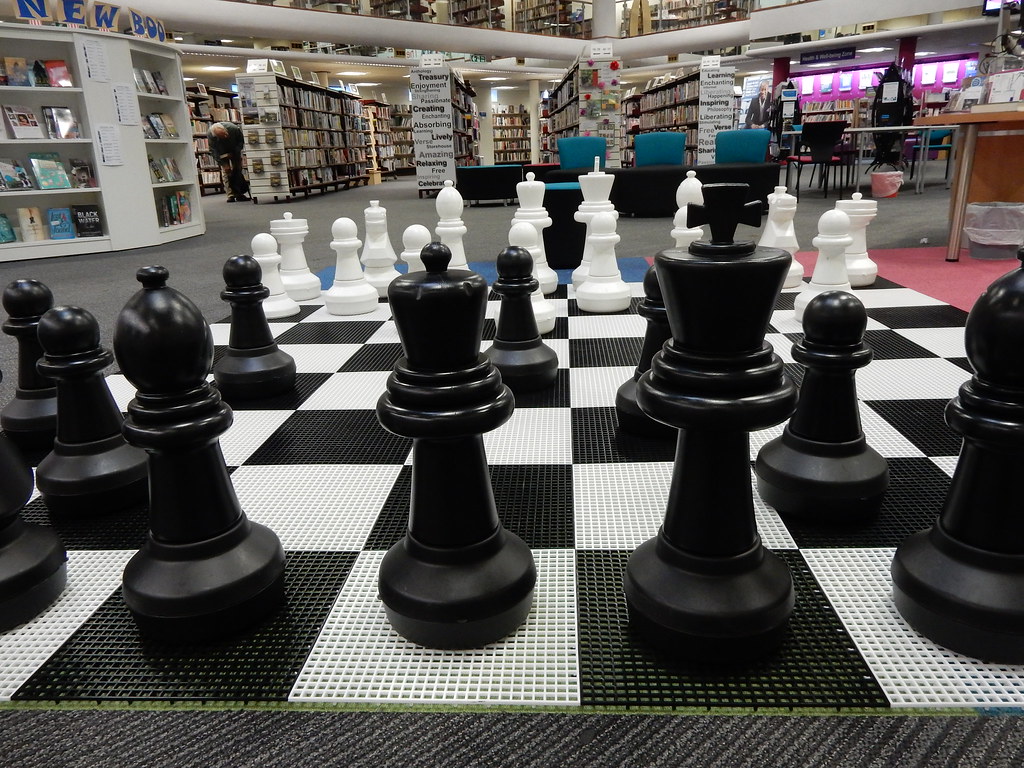 Giant chess board