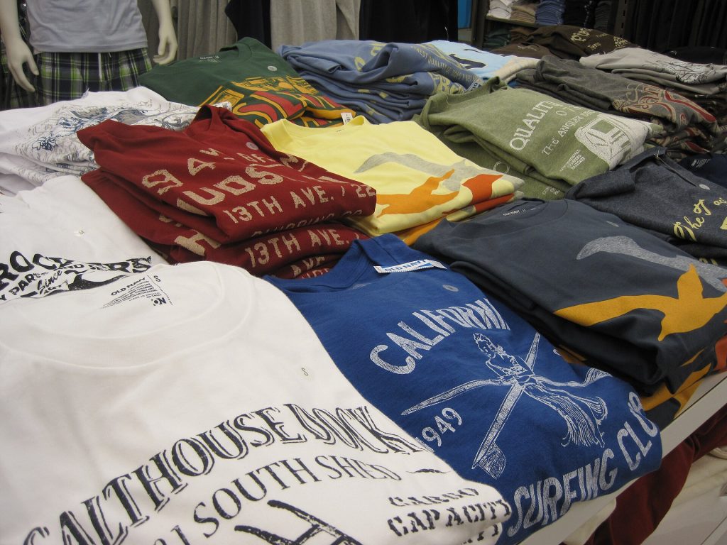 Men's graphic T-shirts at Old Navy, Tanforan