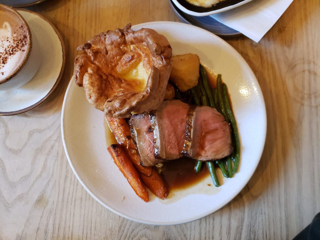 35-day-aged grass-fed beef rump - Post House Cafe, Brighton 2024-01-28