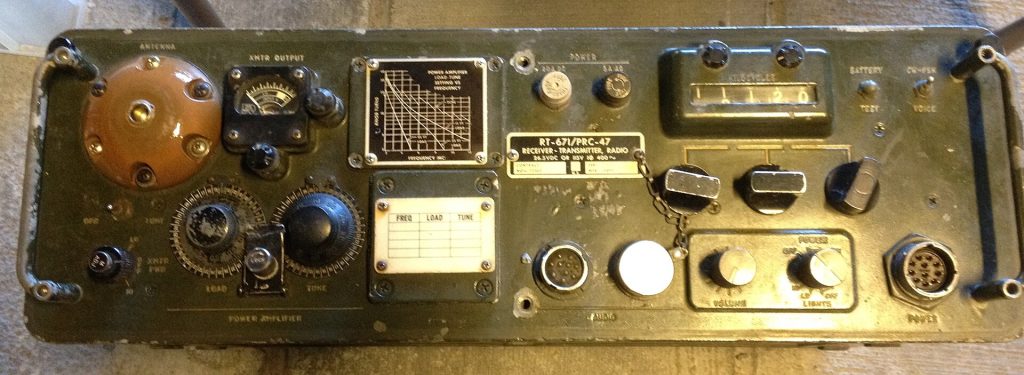 RT-67-PRC-47 tranciever at MIT flea.agr