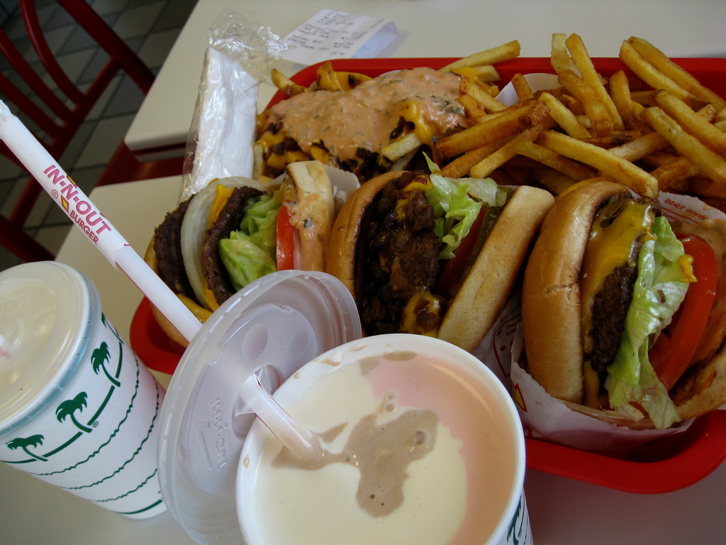 not so secret in n out menu