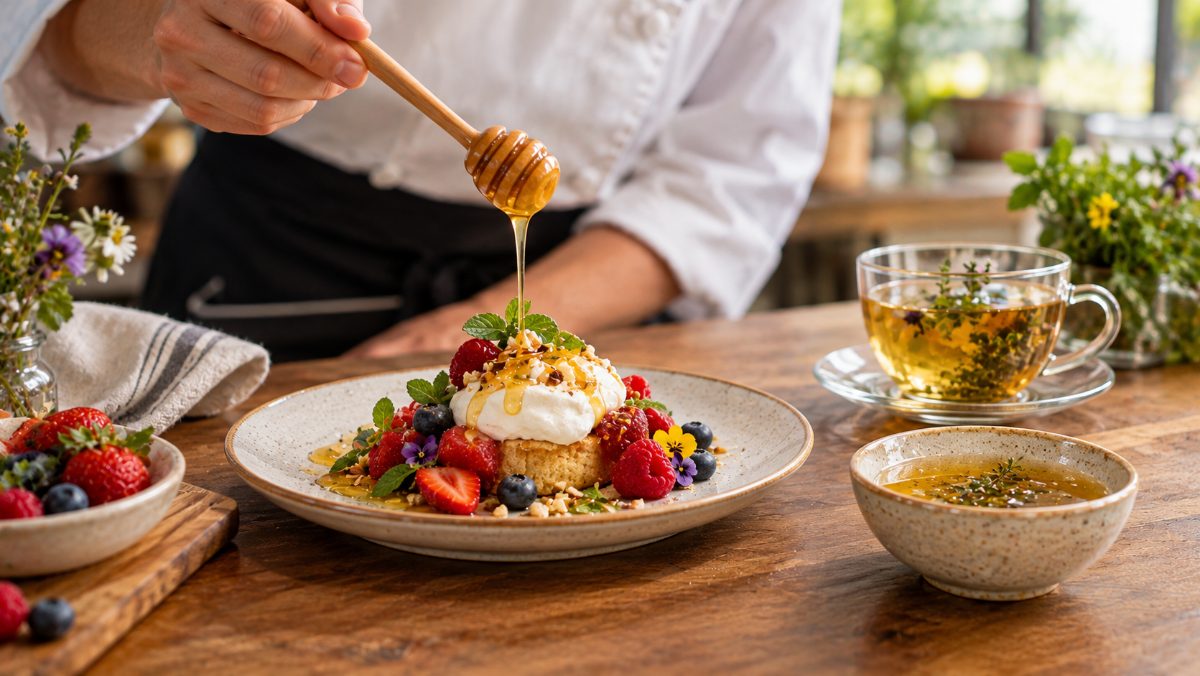 Honey Used in Restaurant Dishes